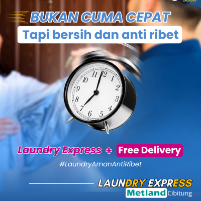 Metro Laundry Express Metland Cibitung 62