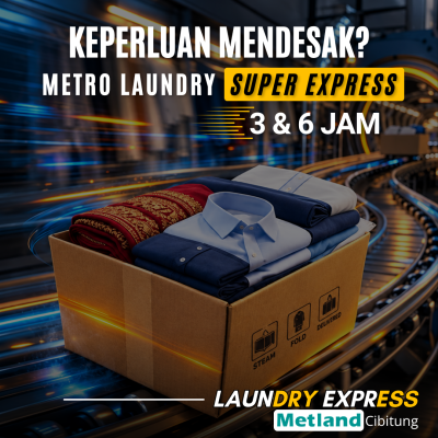 Metro Laundry Express Metland Cibitung 65